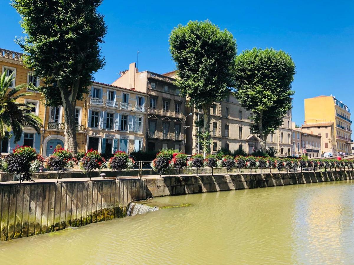 T1 Bis Tres Proche Centre Et Canal Narbonne Buitenkant foto