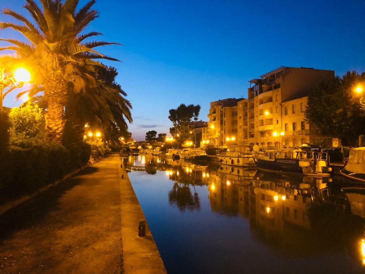 T1 Bis Tres Proche Centre Et Canal Narbonne Buitenkant foto