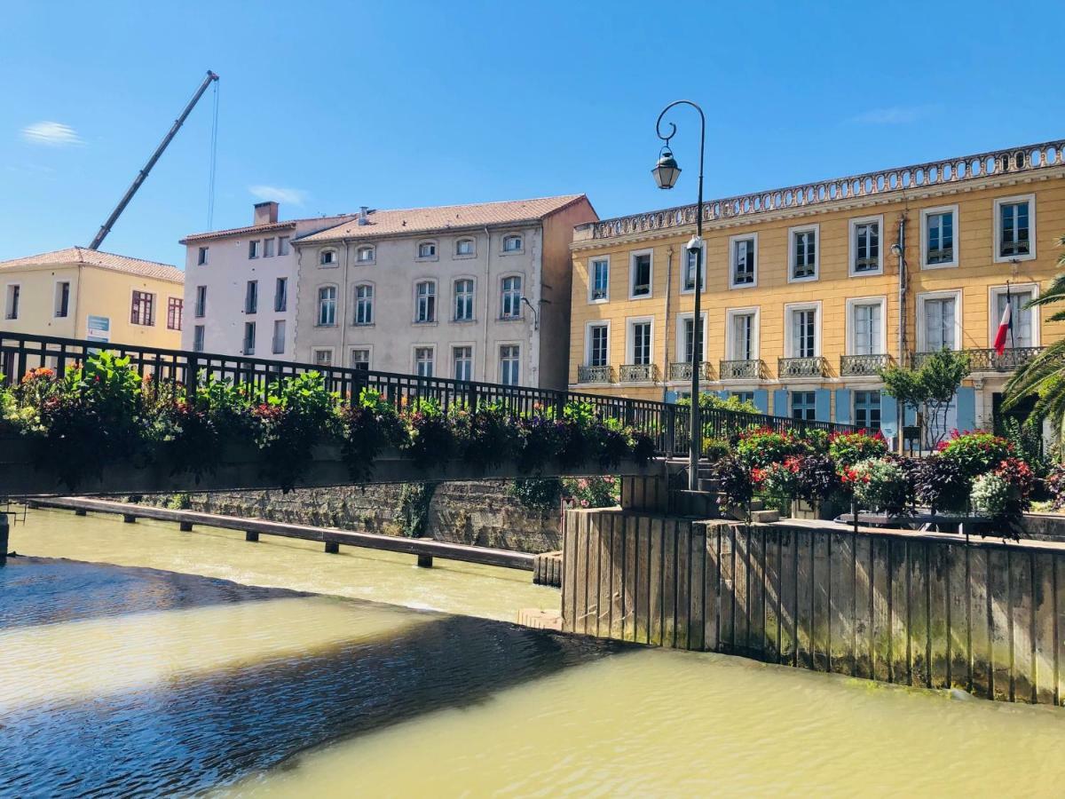 T1 Bis Tres Proche Centre Et Canal Narbonne Buitenkant foto